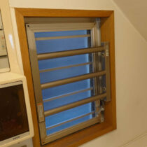 窓格子 施工完了