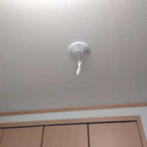 火災警報器　施工完了