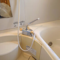 浴室水栓交換　施工前