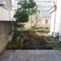 駐車場拡張　施工前