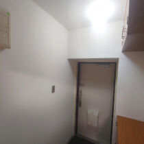 玄関　施工完了