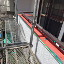 外装改修 施工中