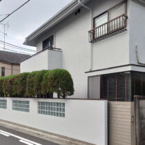 外装改修　施工完了