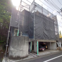 外部足場掛け