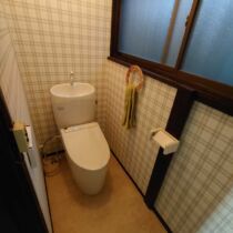 トイレ施工完了