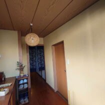 室内京壁塗り替え 施工完了